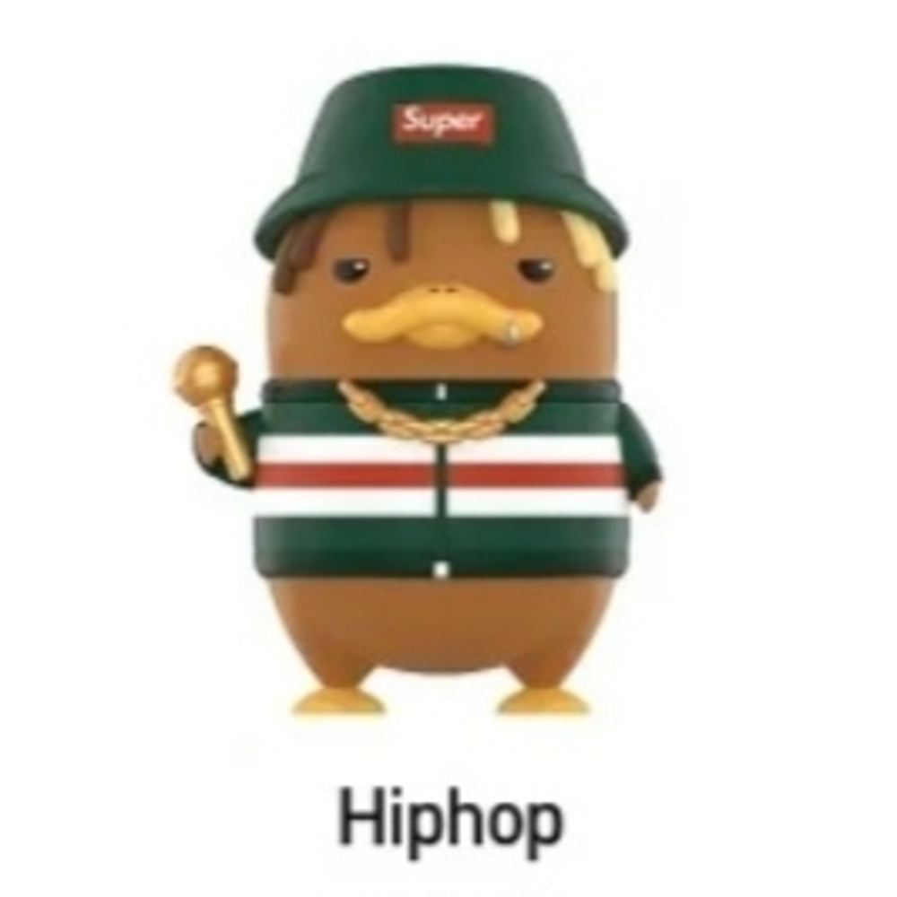 Super Hiphop Figure with Green Hat